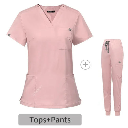 Multicolor Medical Surgery Scrub Set