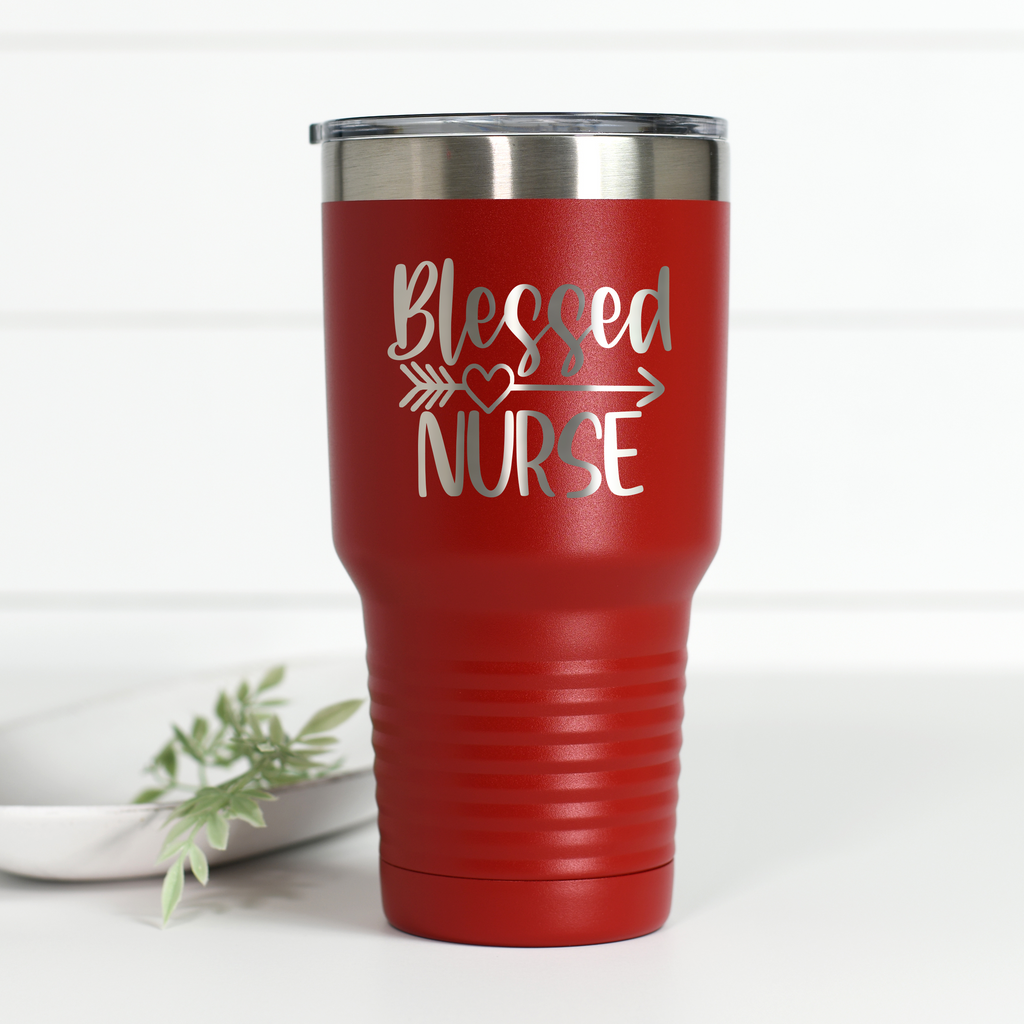 Blessed Nurse 30 oz Engraved Tumbler
